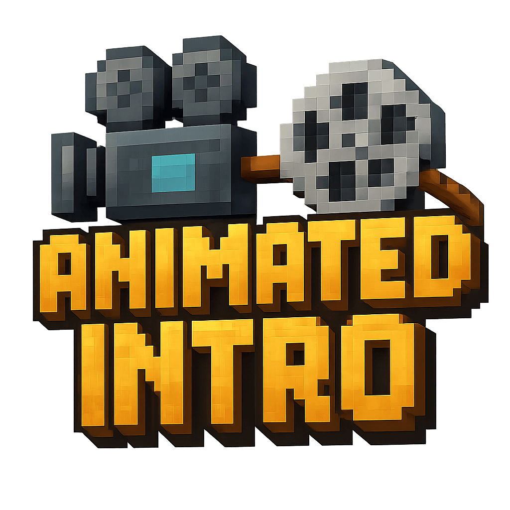Animated Minecraft Intro